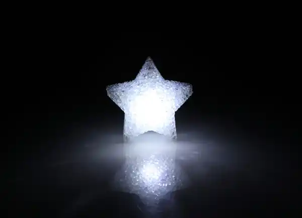 Bild 1 von LED-Deko-Stern 9x8x4cm Kaltweiß