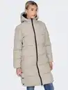 Bild 1 von ONLY Steppmantel ONLAMANDA LONG PUFFER COAT mit Kapuze, Beige