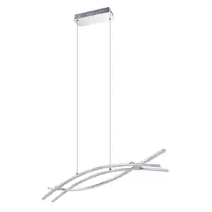 EGLO Hängeleuchte »NEVADO«, Aluminium, 3000K - silberfarben