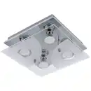 Bild 1 von EGLO LED-Deckenleuchte »CABI«, GU10, inkl. Leuchtmittel in warmweiß - silberfarben