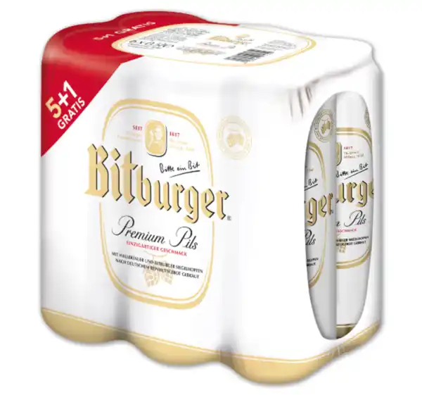 Bild 1 von BITBURGER Premium Pils*