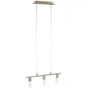 EGLO LED-Hängeleuchte »MY CHOICE«, E14, inkl. Leuchtmittel in bernsteinfarben - silberfarben