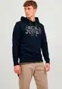 Bild 1 von Jack & Jones Kapuzensweatshirt JJJAMES SWEAT HOOD, Blau