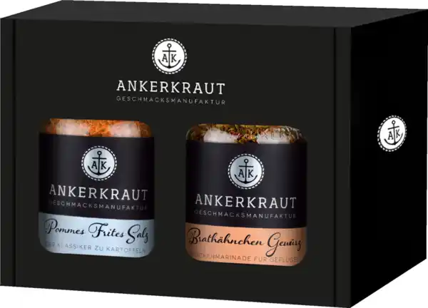 Bild 1 von Ankerkraut Klassik Set Pommes Frites Salz + Brathähnchen, 205 g