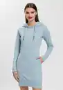 Bild 1 von Ragwear Sweatkleid BESS O Hoodie mit Tunnelzug-Kapuze, Blau