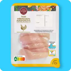 MEINE METZGEREI Hähnchen-Innenfilets, Haltungsform 2: Stallhaltung Plus⁹