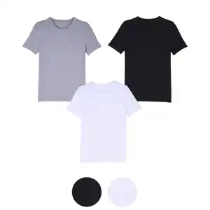 UP2FASHION BASICS Herren Basic T-Shirts, 3er-Pack