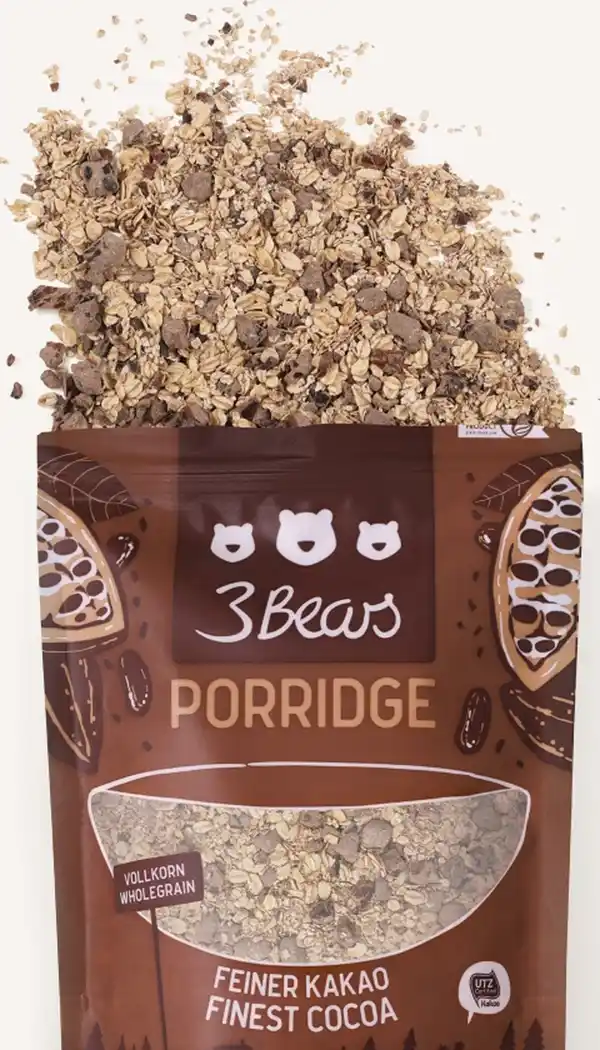 Bild 2 von 3Bears Porridge Feiner Kakao, 400 g