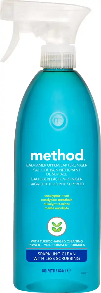 Bild 1 von Method Bad-Reiniger Eucalyptus Mint, 828 ml
