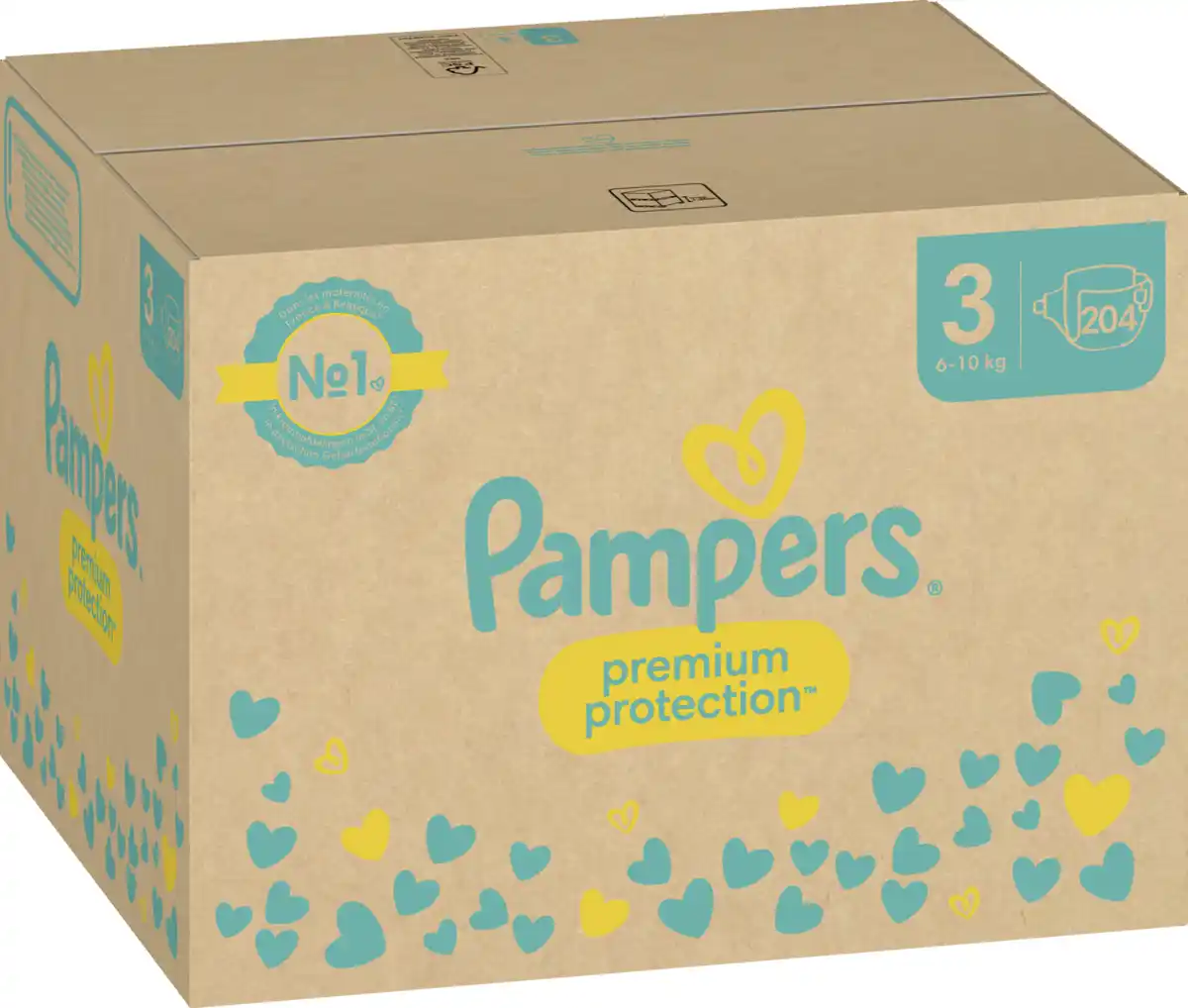 Bild 3 von Pampers premium protection Windeln Gr.3 (6-10kg) Monatsbox