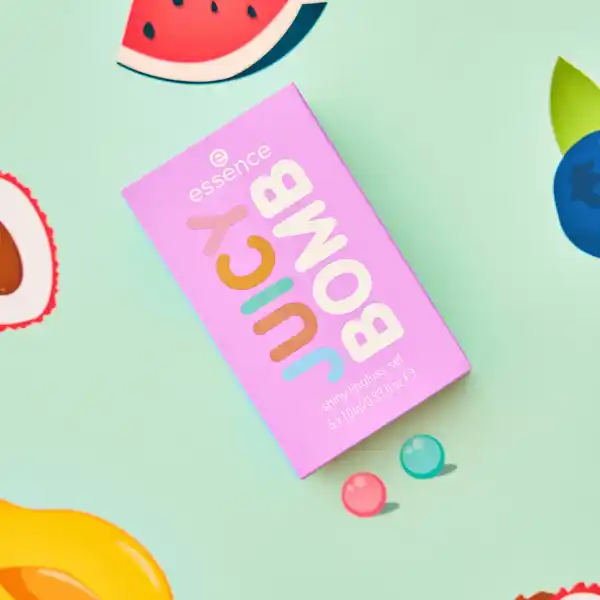 Bild 3 von essence 5er Set JUICY BOMB shiny lipgloss set 02 Sweet Glossy!, 50 ml