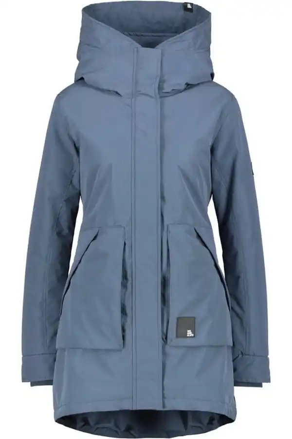 Bild 1 von Alife & Kickin Winterjacke FloraAK Parka Damen Winterjacke, gefütterte Jacke, Blau