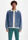 Bild 1 von Levi's® Jeansjacke SHERPA TRUCKER mit warmem Sherpa-Futter, Blau