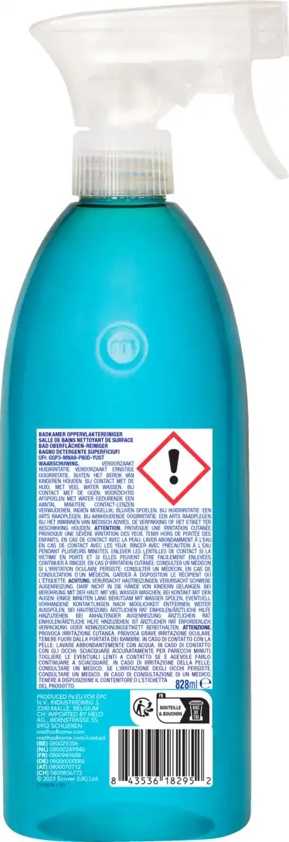 Bild 2 von Method Bad-Reiniger Eucalyptus Mint, 828 ml