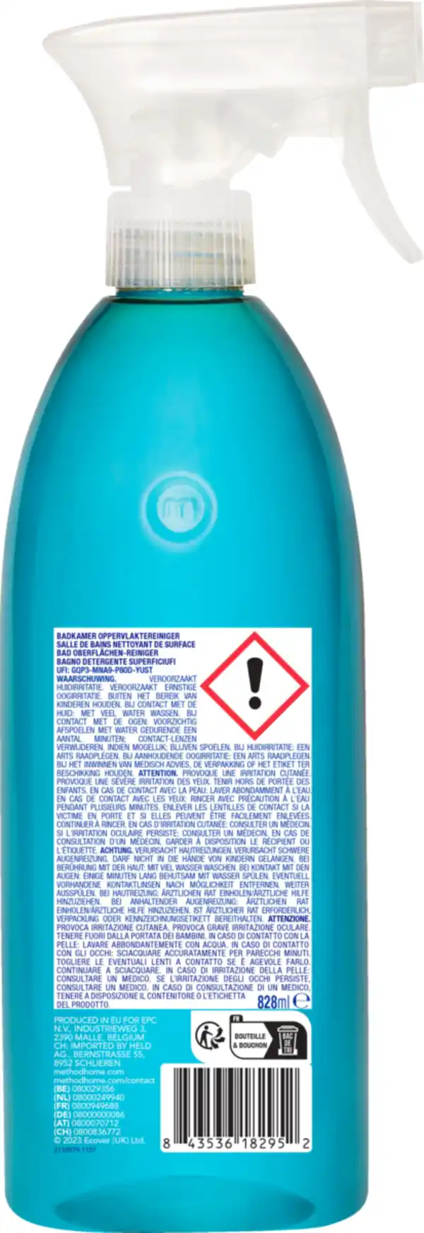 Bild 2 von Method Bad-Reiniger Eucalyptus Mint, 828 ml