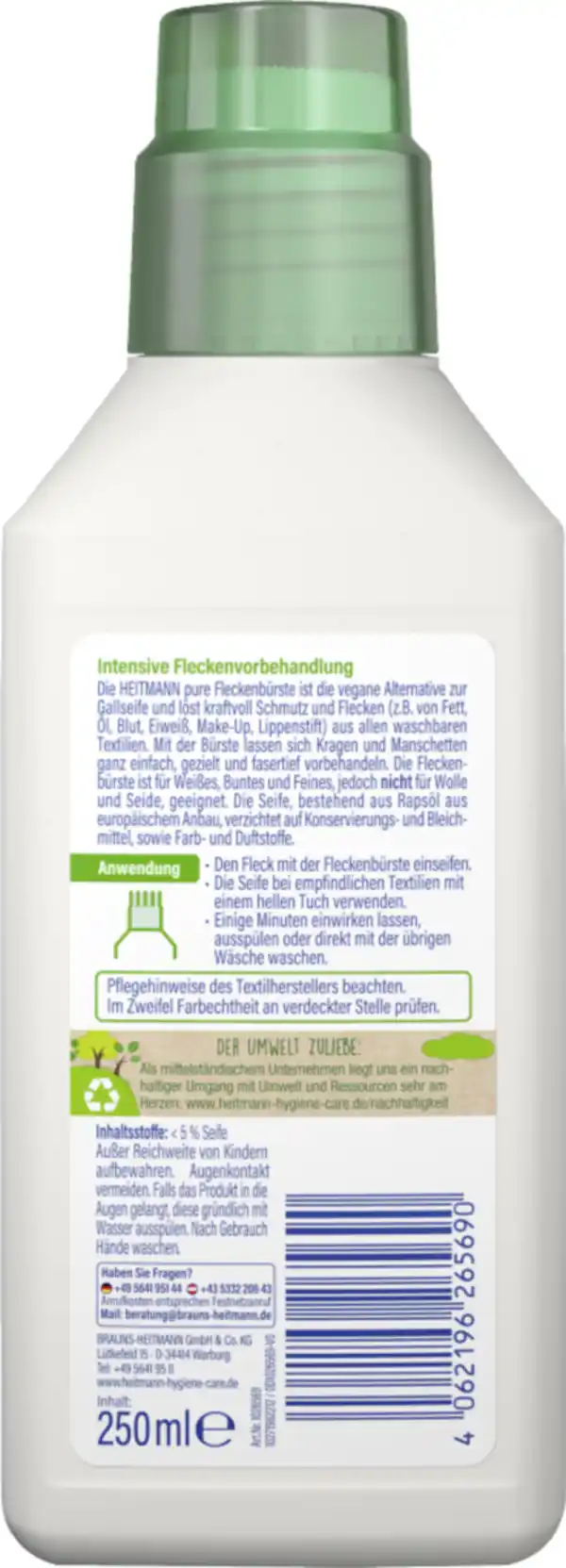 Bild 2 von Heitmann pure Fleckenbürste, 250 ml