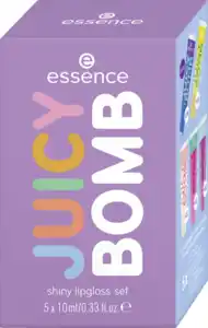 essence 5er Set JUICY BOMB shiny lipgloss set 02 Sweet Glossy!, 50 ml