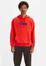 Bild 1 von Levi's® Hoodie RELAXED GRAPHIC mit Levi's® Logo im altenglischen Look, Rot