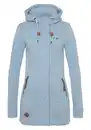 Bild 1 von Ragwear Sweatjacke LETTY O mit dekorativen Patches aus Kunstleder, Blau