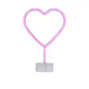 Bild 1 von Just Light LED-Neon-Bild 'Herz' mehrfarbig 20 x 30 x 8,5 cm