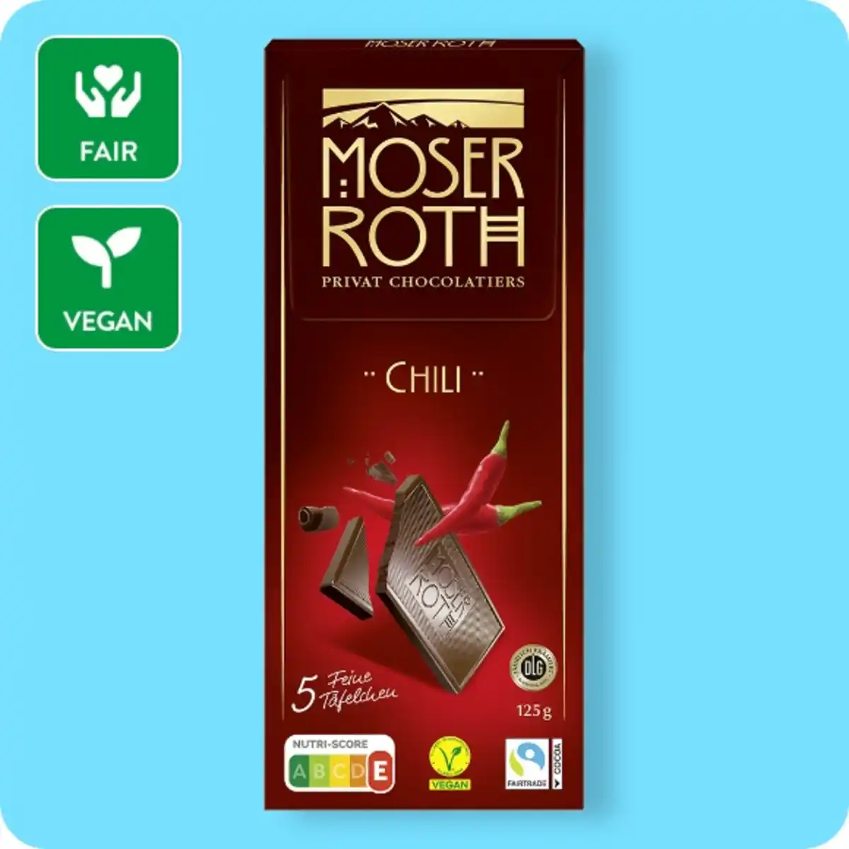 Bild 1 von MOSER ROTH Schokolade, versch. Sorten