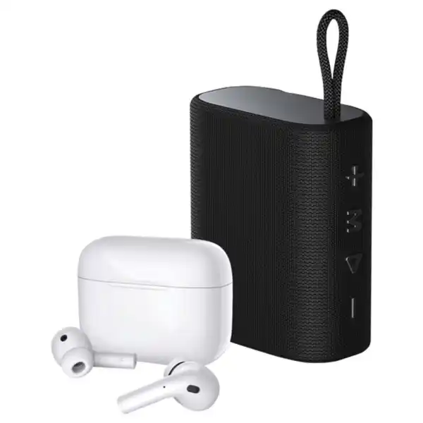 Bild 1 von In-Ear-Kopfhörer und Bluetooth Speaker, schwarz