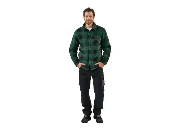 Bild 3 von PARKSIDE® Herren Overshirt, Innenseite mit wärmendem Teddyfutter