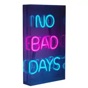 LED-Schild No Bad Days