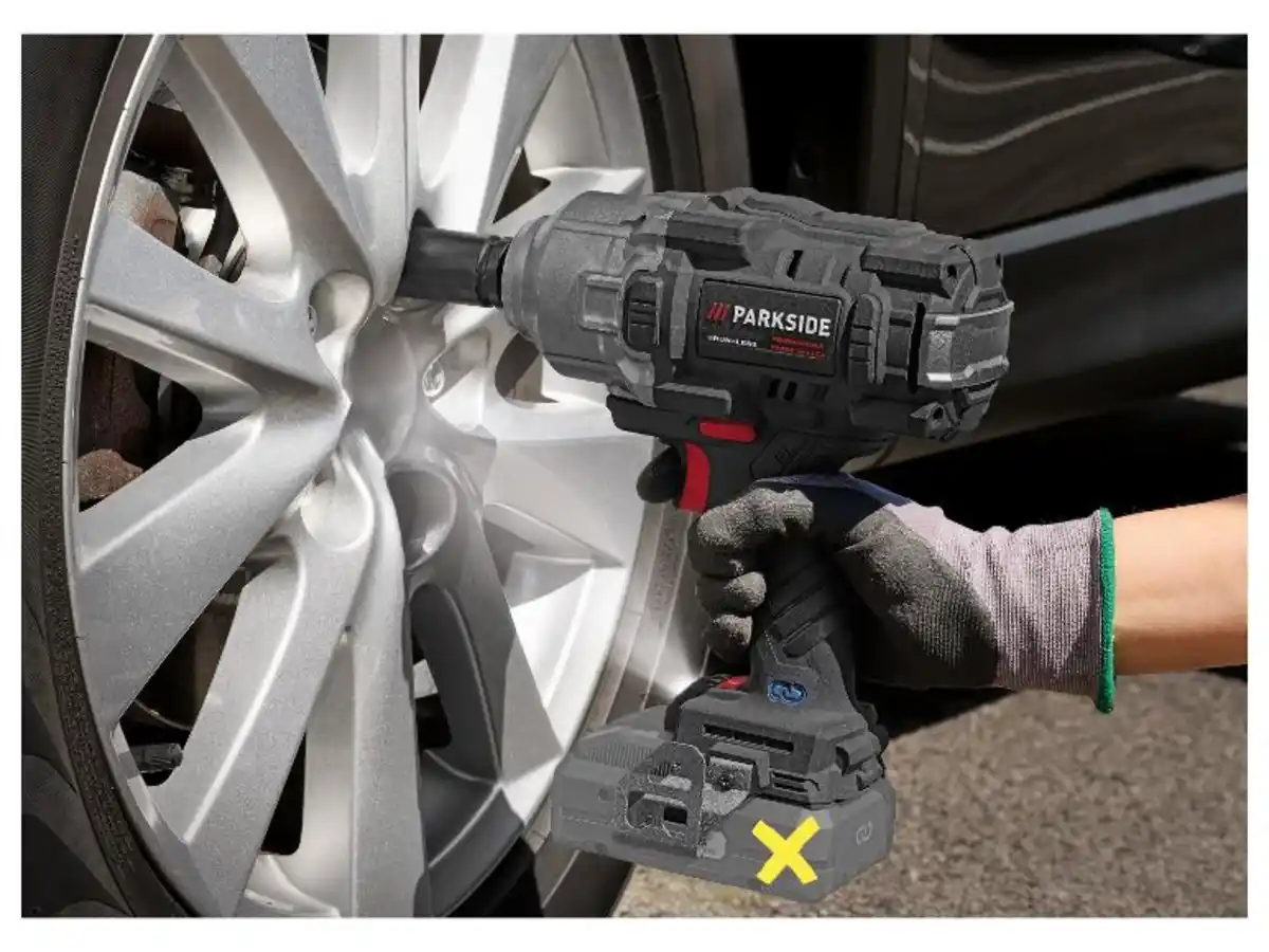 Bild 3 von PARKSIDE PERFORMANCE® 20 V Akku-Drehschlagschrauber »PASSP 20-Li C4« 1/2", ohne Akku und Ladegerät