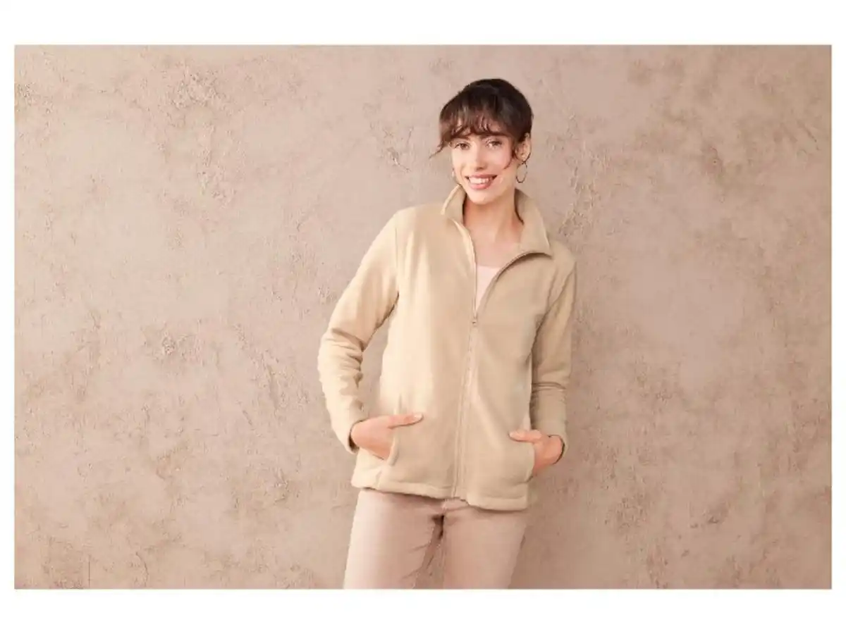 Bild 3 von esmara® Damen Fleecejacke, kuschelig weich und warm