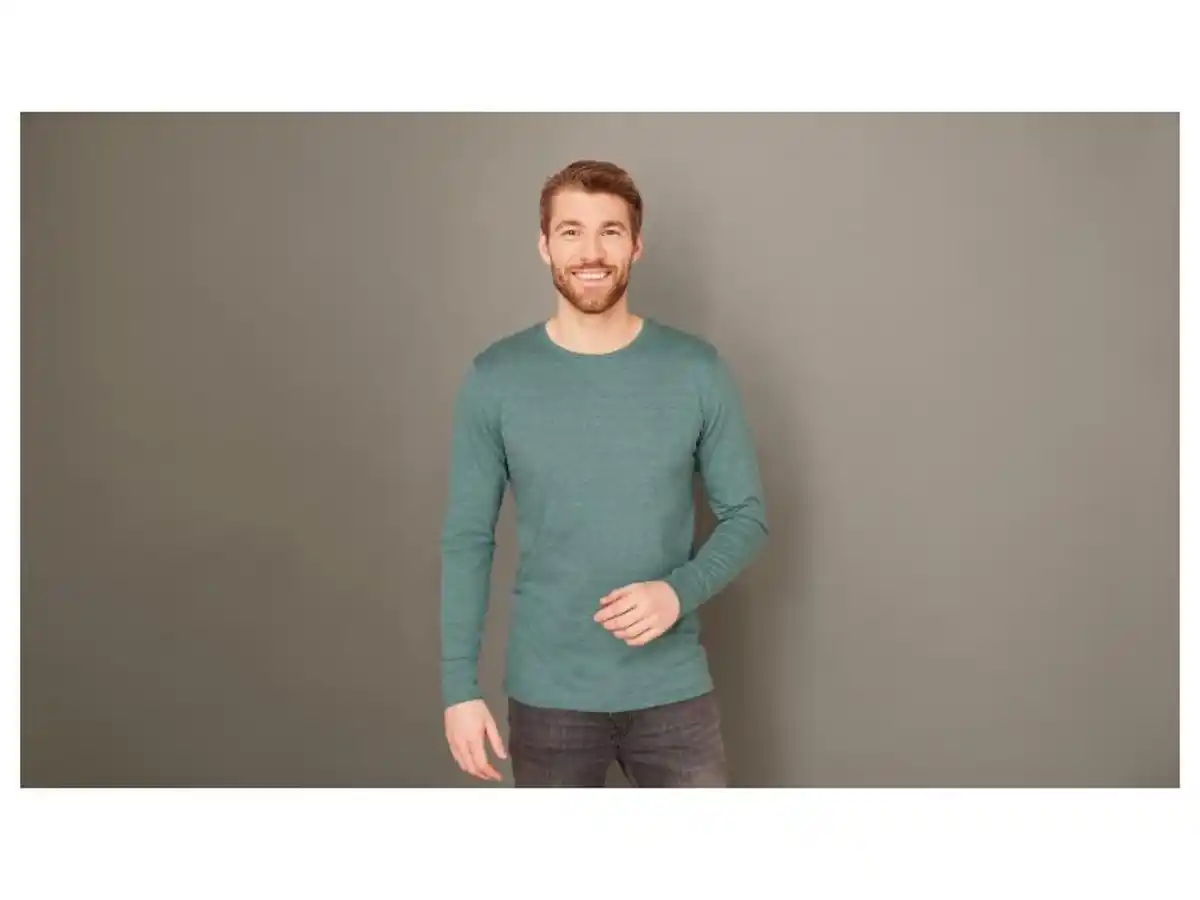 Bild 3 von LIVERGY® Herren Thermo-Langarmshirt, mit Baumwolle