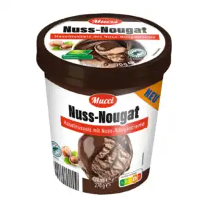 MUCCI Nuss-Nougat-Eis 470ml