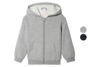 lupilu® Kinder Sweatjacke, mit Teddyfutter