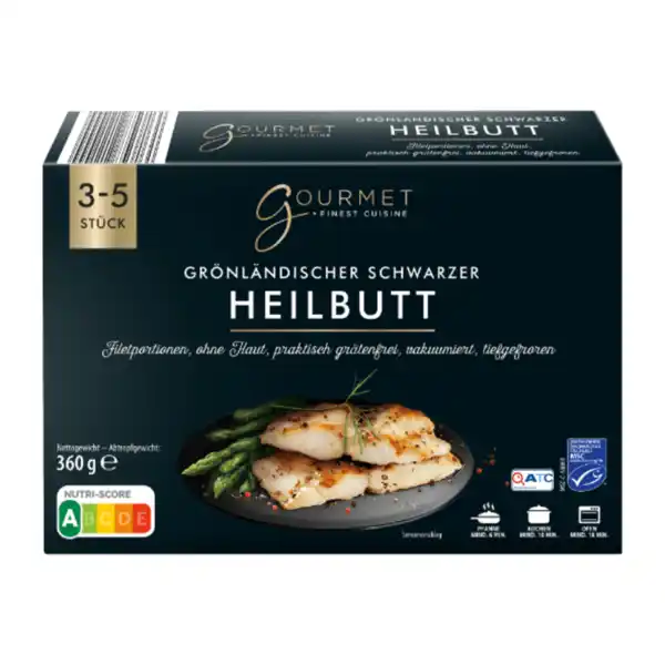 Bild 1 von GOURMET FINEST CUISINE Grönländischer Schwarzer Heilbutt 360g