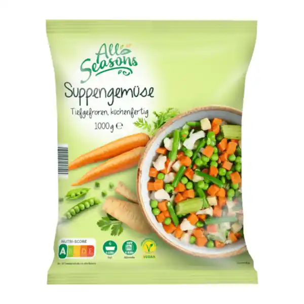 Bild 1 von ALL SEASONS Buntes Suppengemüse 1kg