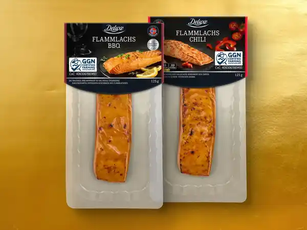 Bild 1 von Deluxe Flammlachs,  125 g