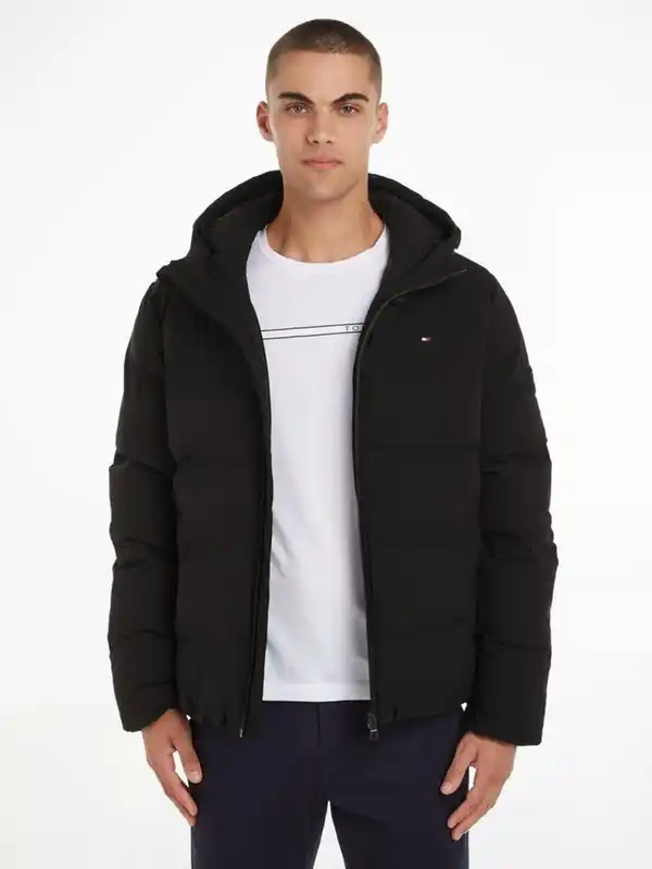 Bild 1 von Tommy Hilfiger Steppjacke CL MOTION HOODED JACKET, Schwarz