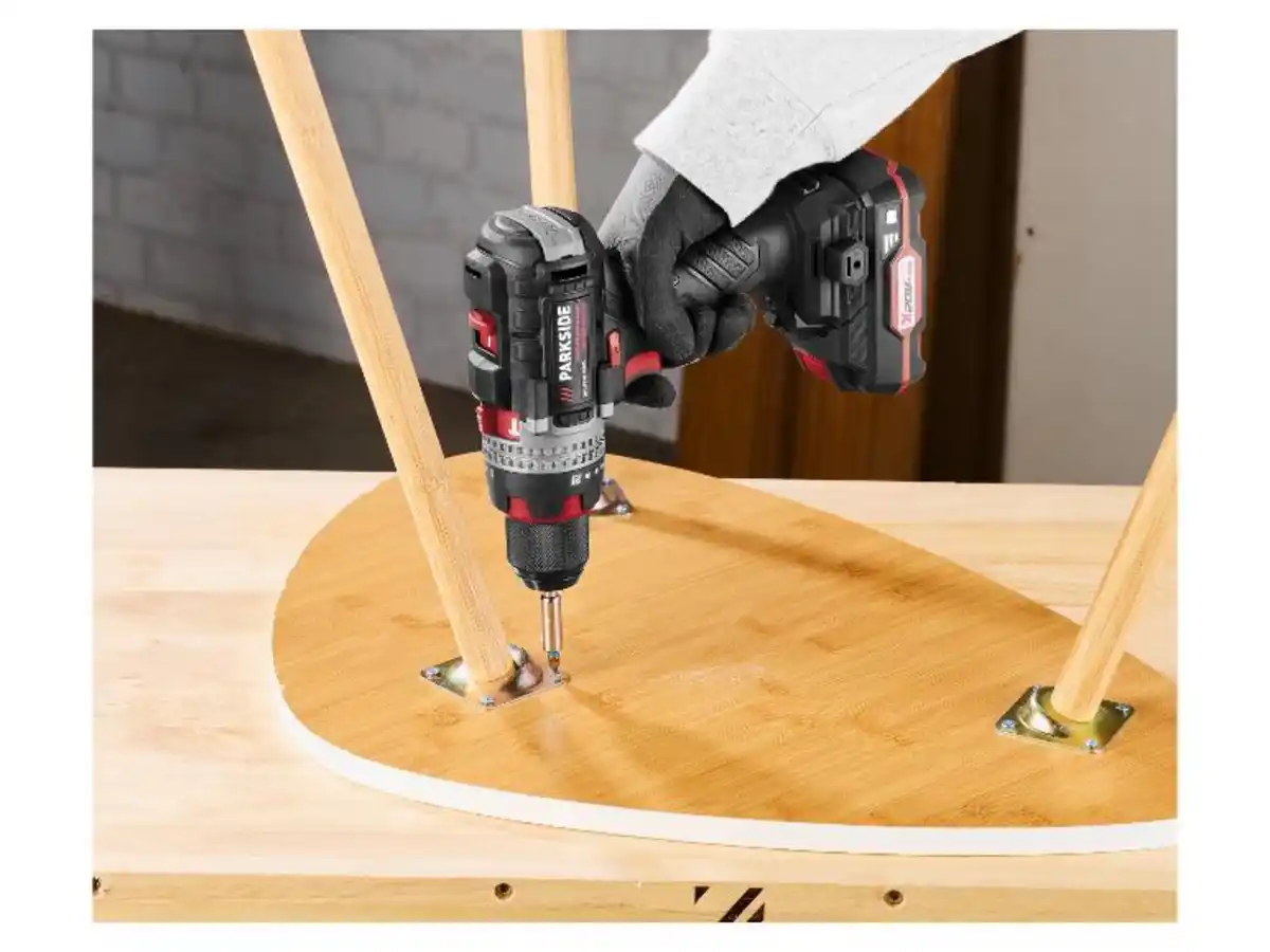 Bild 4 von PARKSIDE PERFORMANCE® 20 V Akku-Schlagbohrschrauber-Set »PSBSAP 20-Li C3«, mit Akku und Ladegerät,  2 Ah