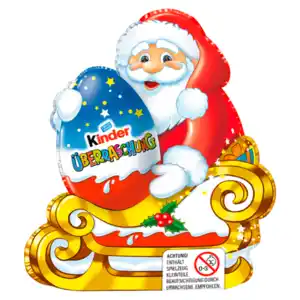 Kinder Schokolade Weihnachtsmann oder Duplo Weihnachtsmann