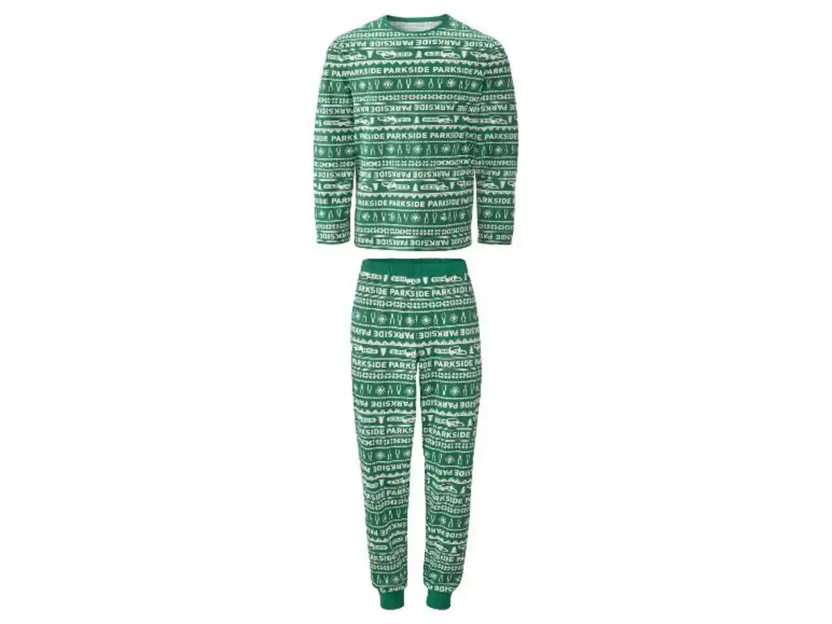 Bild 2 von PARKSIDE® Herren Pyjama, im weihnachtlichen Look