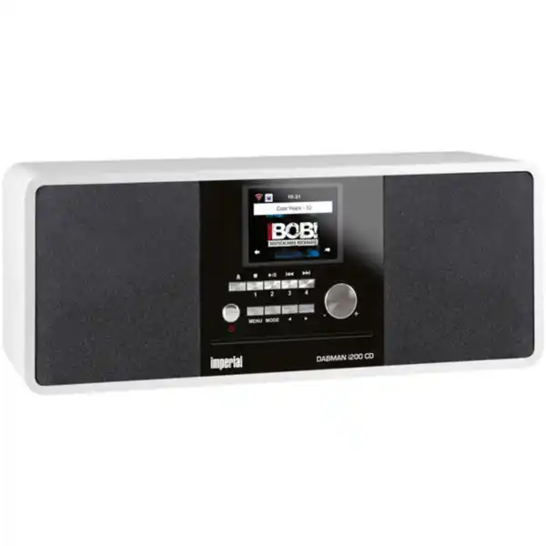 Bild 1 von Imperial Internet-Radio Dabman i200CD Dab+, weiß