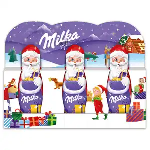 Milka Weihnachtsmann Alpenmilch