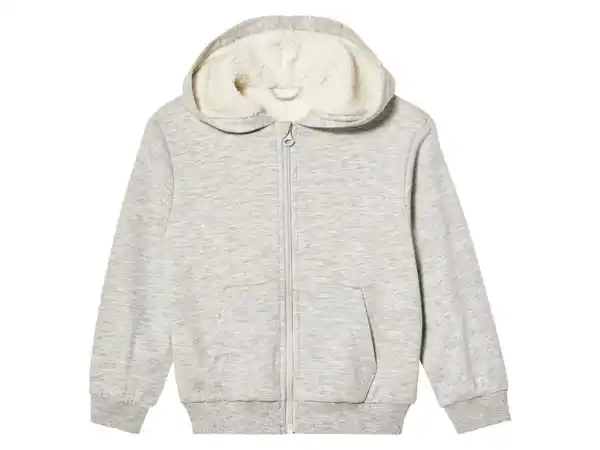 Bild 2 von lupilu® Kinder Sweatjacke, mit Teddyfutter
