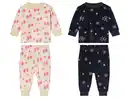 Bild 1 von lupilu® Baby Velours-Pyjama, mit Schulterknöpfung