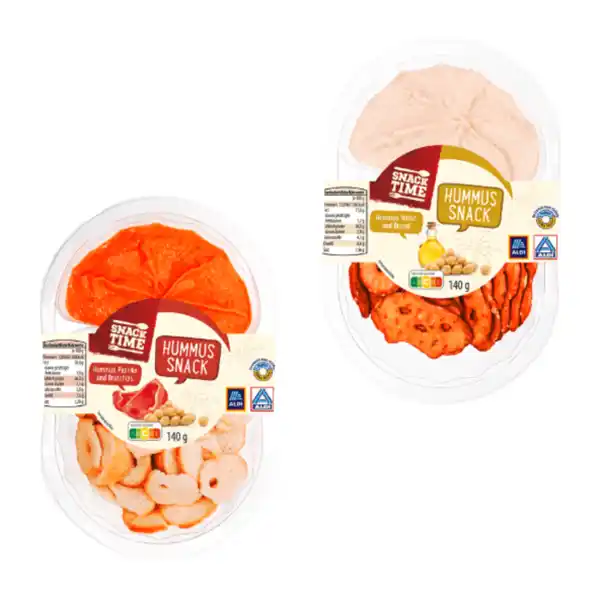 Bild 1 von SNACK TIME Hummus-Snack 140g