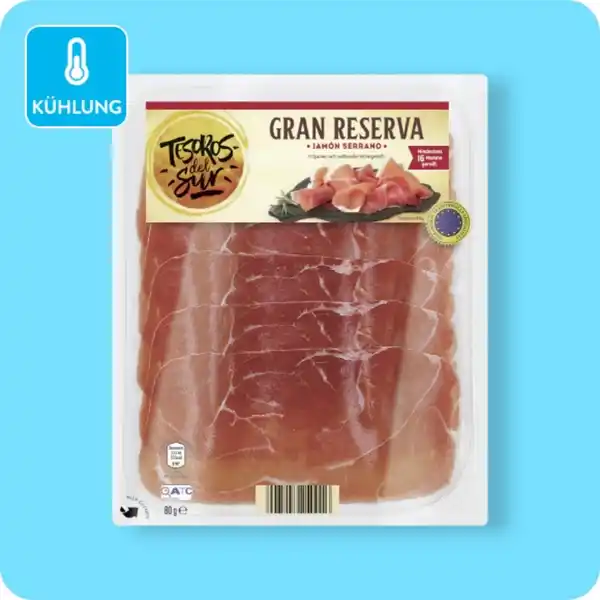 Bild 1 von Serrano-Schinkenspezialität, Gran Reserva Jamón Serrano