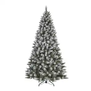 toom Künstlicher Weihnachtsbaum 'Aspen' grün/frosted 185 cm