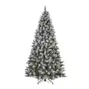 Bild 1 von toom Künstlicher Weihnachtsbaum 'Aspen' grün/frosted 185 cm