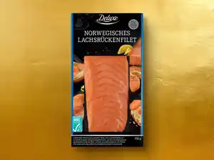 Deluxe ASC Norwegisches Lachsrückenfilet,  150 g