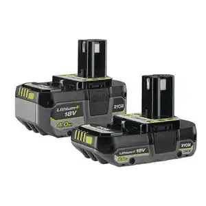 Ryobi Akku-Set 'RB18242X' 18 V 4 Ah & 2 Ah